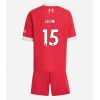 Liverpool Giovanni Leoni #15 Hjemmedraktsett Barn 2025-26 Kortermet (+ Korte bukser) Liverpool Giovanni Leoni #15 Hjemmedraktsett Barn 2025-26 Kortermet (+ Korte bukser)